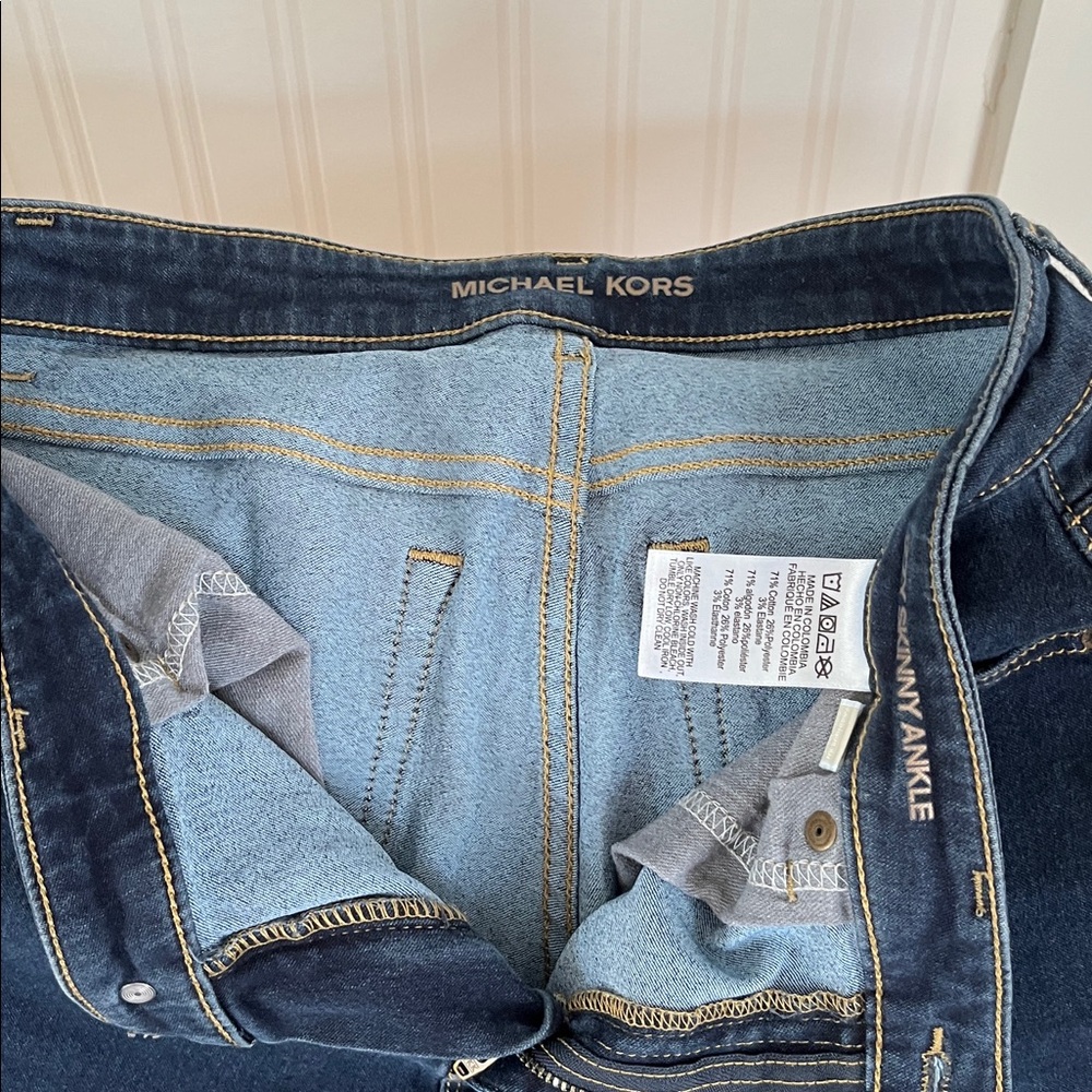 Michael Kors Indigo Ankle Jeans